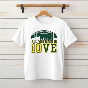 All you need is love Jordan Love Green Bay Packers NFL Football 2025_Classic T-Shirt