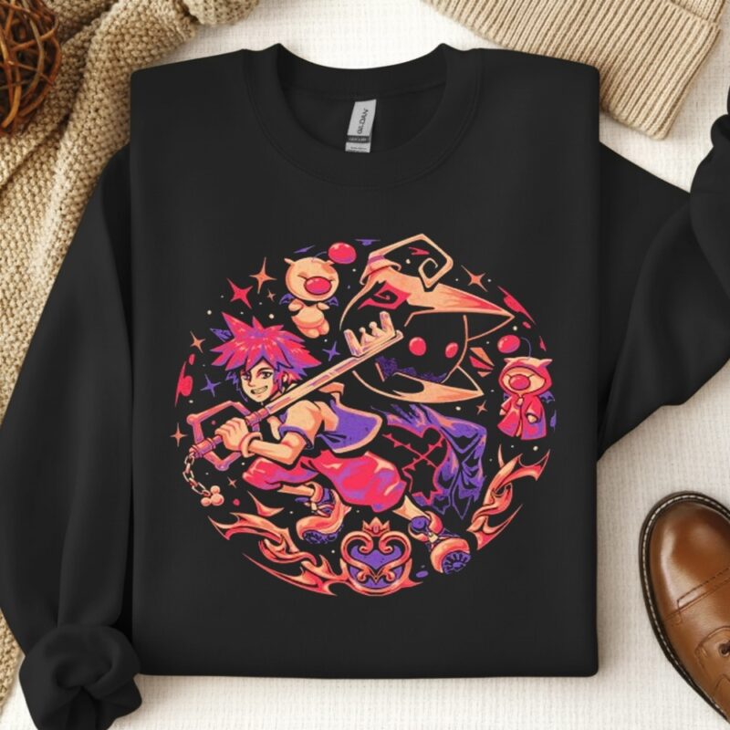 Arigatees Studio Hearts In Balance_Crewneck Sweatshirt