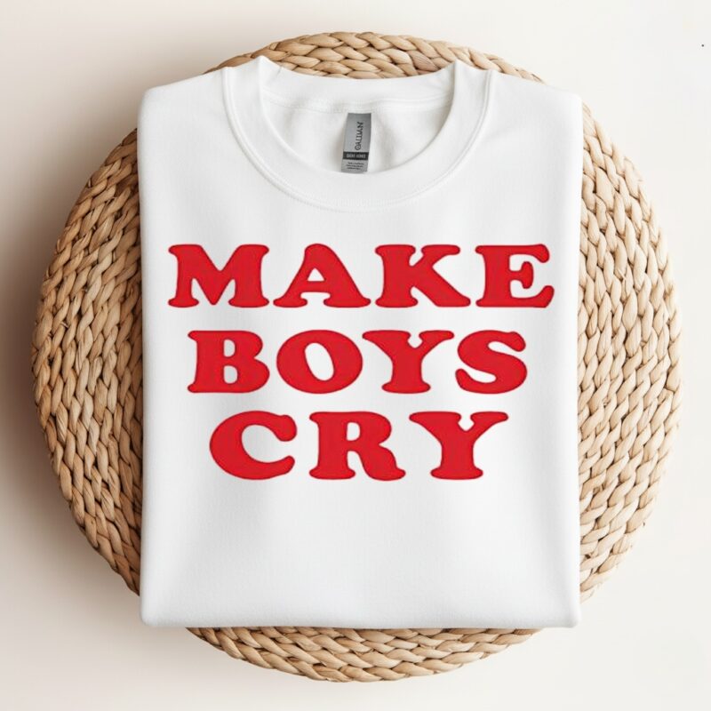 Athenakami Make Boys Cry_Crewneck Sweatshirt