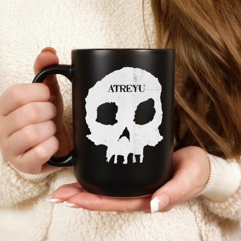 Atreyu Skull_Ceramic Mug