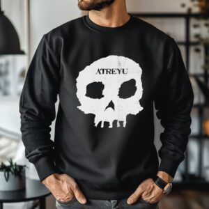 Atreyu Skull_Crewneck Sweatshirt