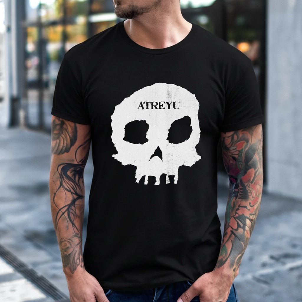 Atreyu Skull_T-Shirt Atreyu Skull_T-Shirt