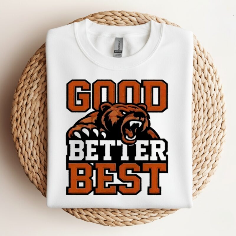 Bear Good Better Best_Crewneck Sweatshirt