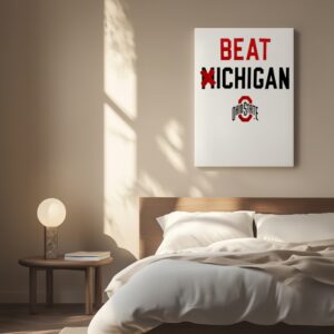 Beat Michigan Ohio State Buckeye_Canvas