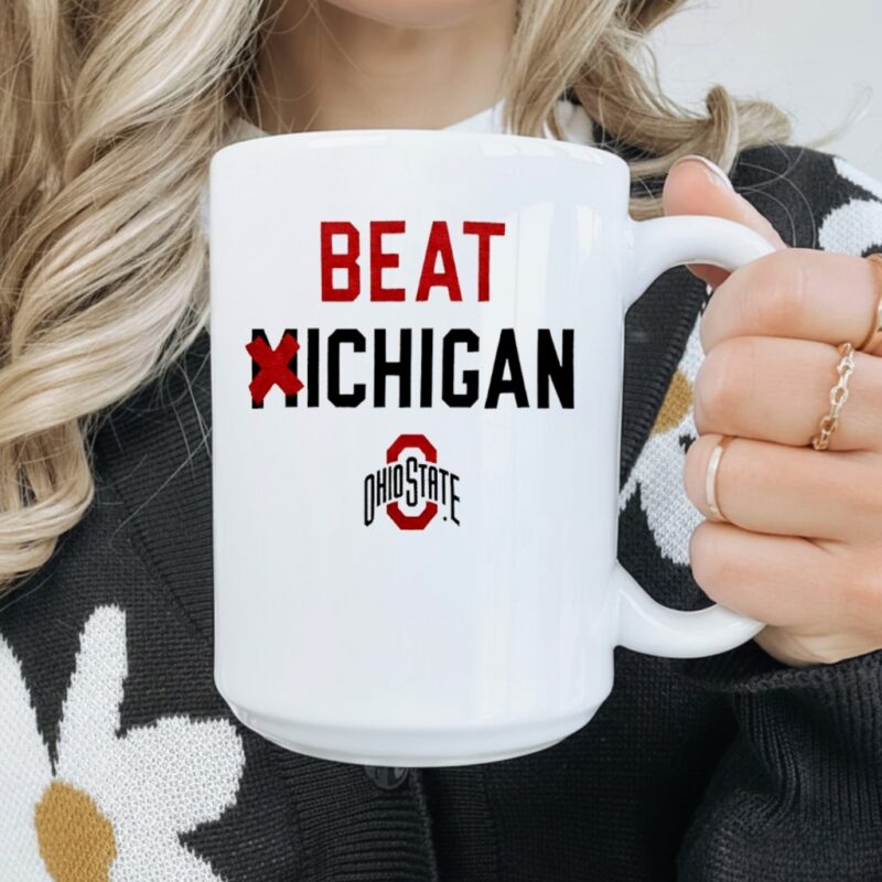 Beat Michigan Ohio State Buckeye_Mug