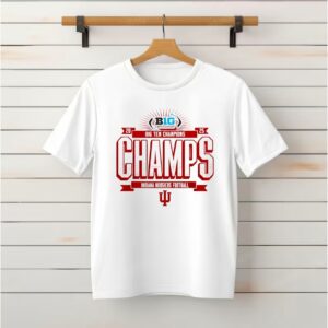 Big Championship 2025 Big Ten Champions Champs Indiana Hoosiers Football_Classic T-Shirt