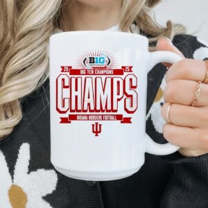 Big Championship 2025 Big Ten Champions Champs Indiana Hoosiers Football_Mug