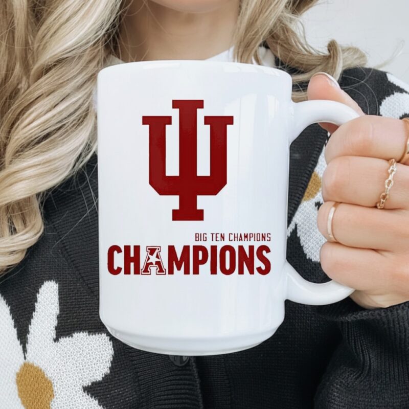 Big Ten Champions Champions Indiana Hoosiers Football_Mug