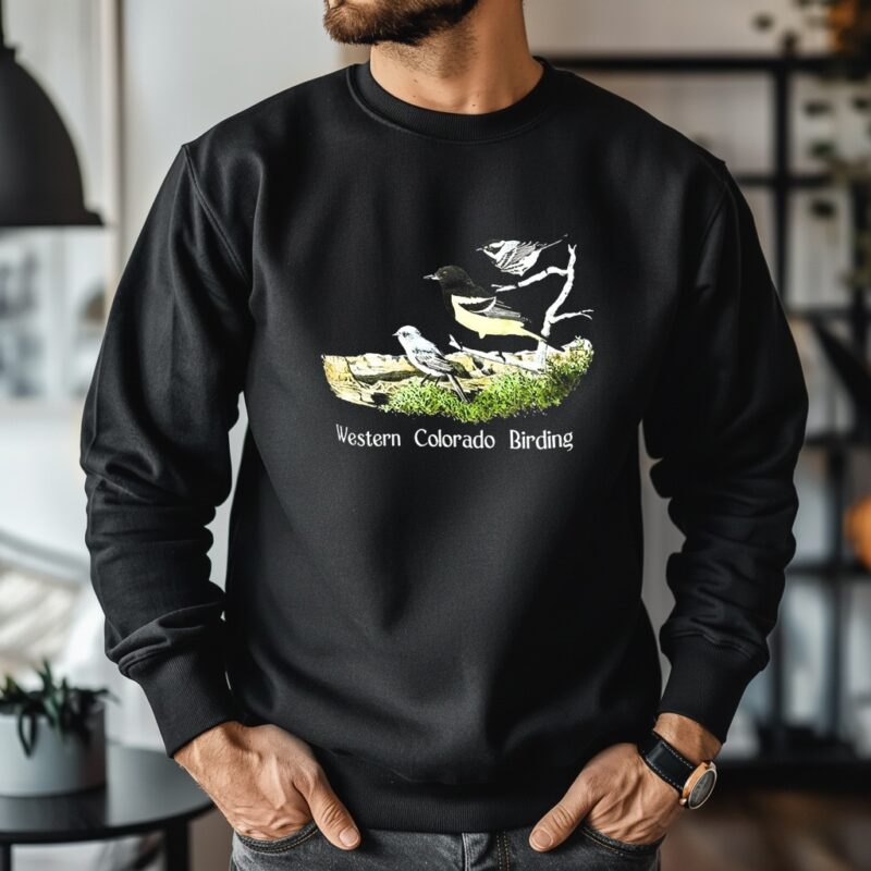 Bird Western Colorado Birding_Crewneck Sweatshirt