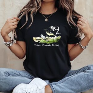 Bird Western Colorado Birding_Ladies T-Shirt