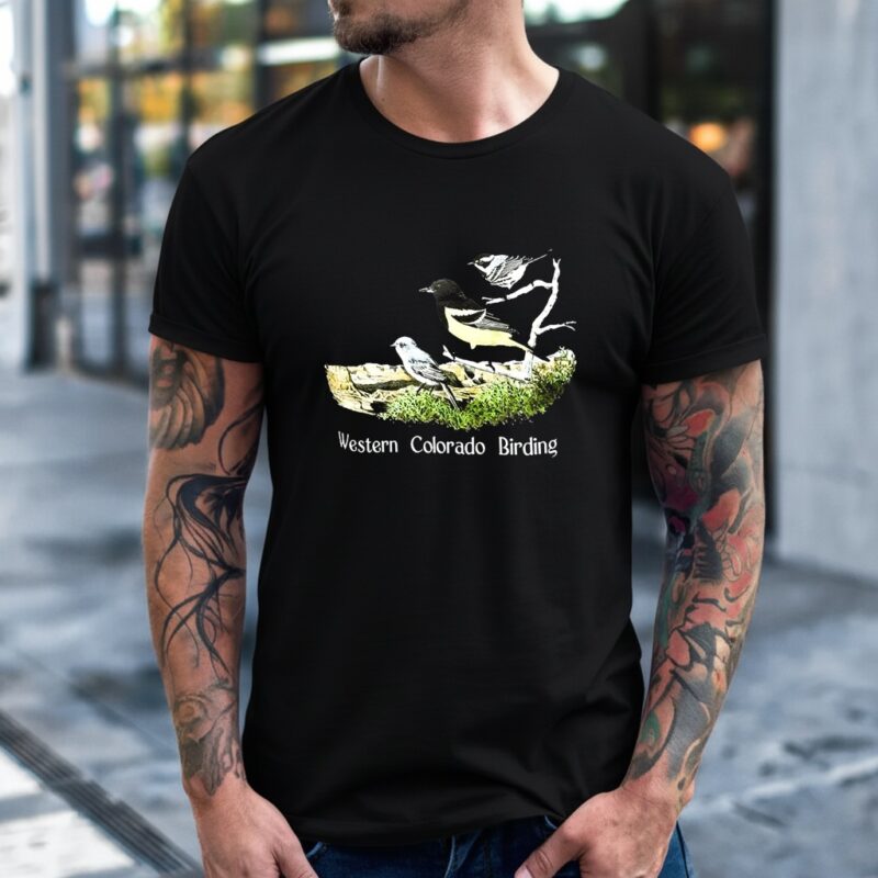 Bird Western Colorado Birding_T-Shirt