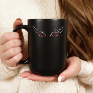 Black Swan Eyes_Ceramic Mug