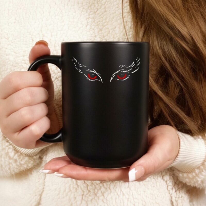 Black Swan Eyes_Ceramic Mug