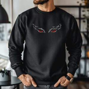 Black Swan Eyes_Crewneck Sweatshirt