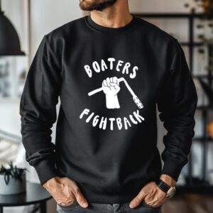 Boaters fight back_Crewneck Sweatshirt