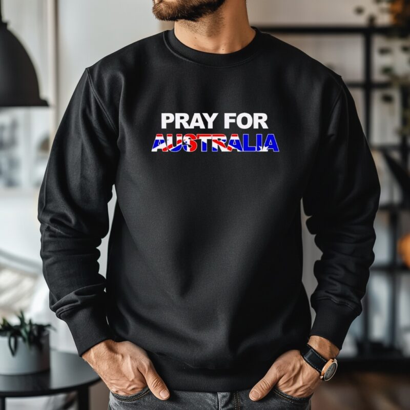 Bondi Beach Pray For Australia_Crewneck Sweatshirt