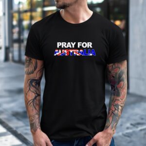 Bondi Beach Pray For Australia_T-Shirt