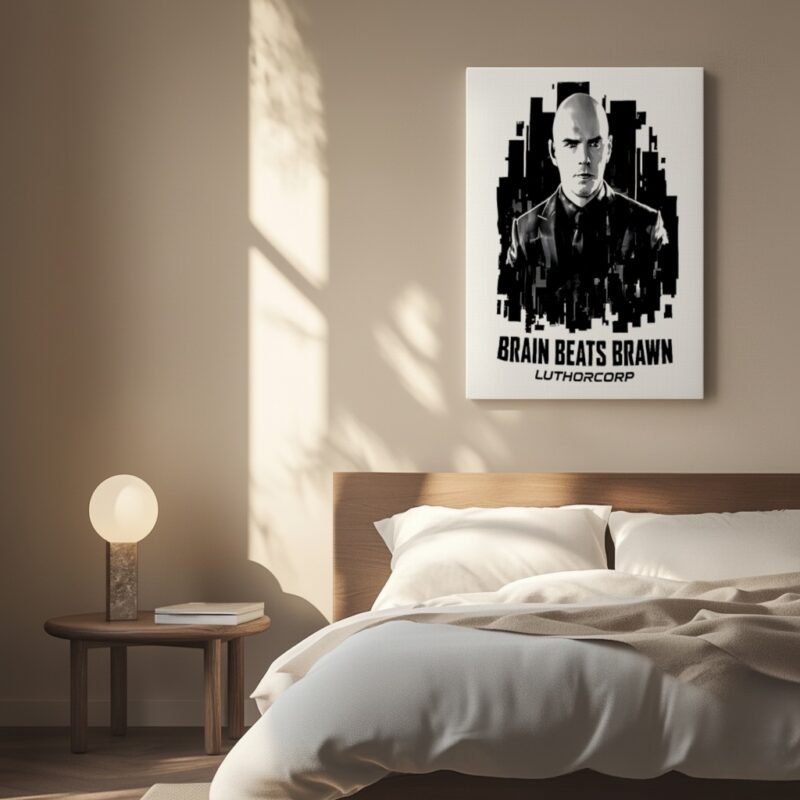 Brain Beats Brawn Luthorcorp_Canvas