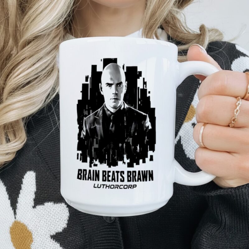 Brain Beats Brawn Luthorcorp_Mug