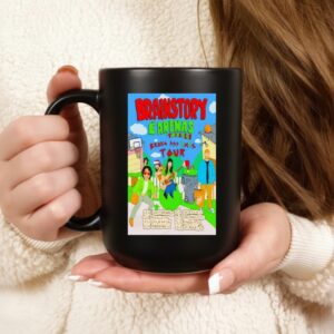 Brainstory Broke Ass Xmas 2025 Tour_Ceramic Mug