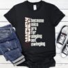 Brand New Because mics are for singing not swinging_T-Shirt