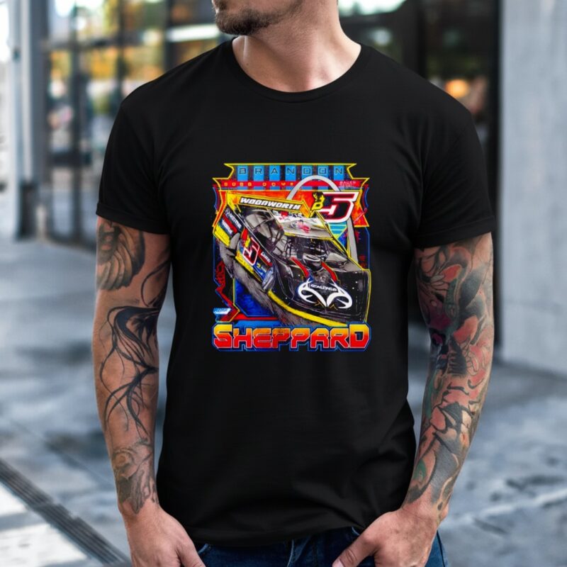 Brandon Sheppard 2025 Dome Dennis G Woodworth Car Racing_T-Shirt