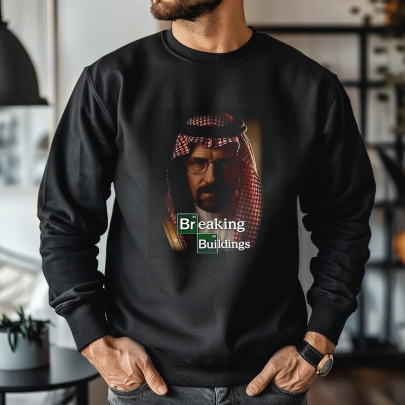 Breaking Buildings parody_Crewneck Sweatshirt