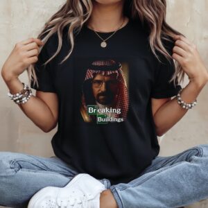 Breaking Buildings parody_Ladies T-Shirt