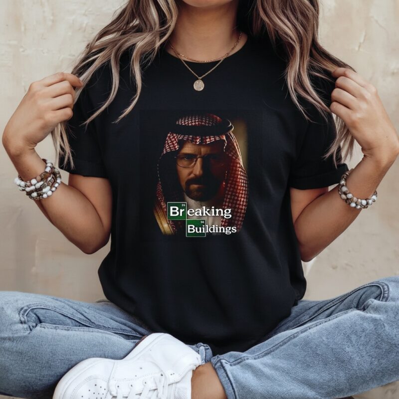 Breaking Buildings parody_Ladies T-Shirt