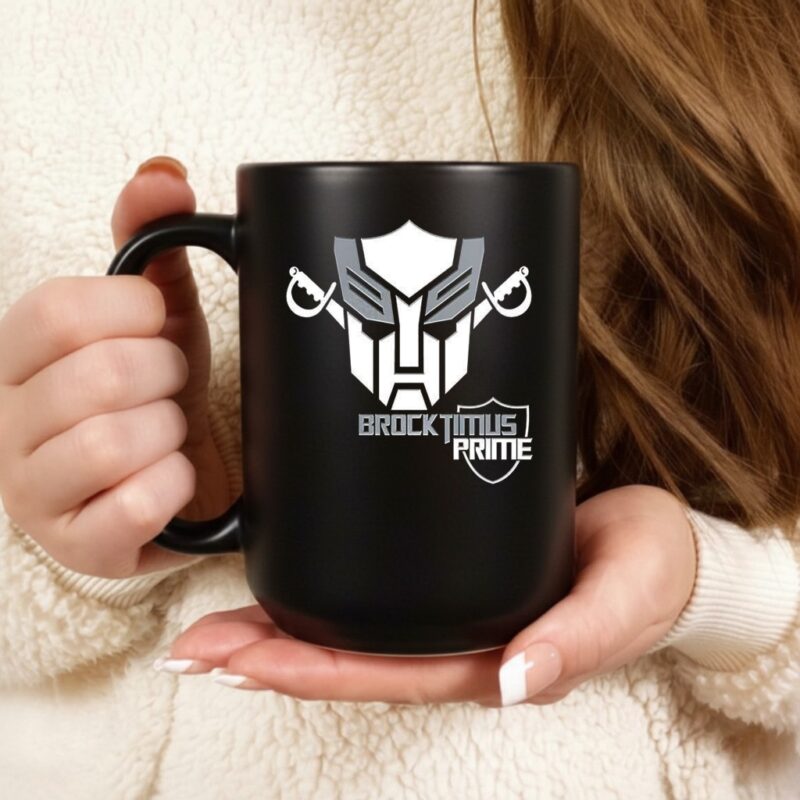 Brocktimus Prime Transformers logo_Ceramic Mug