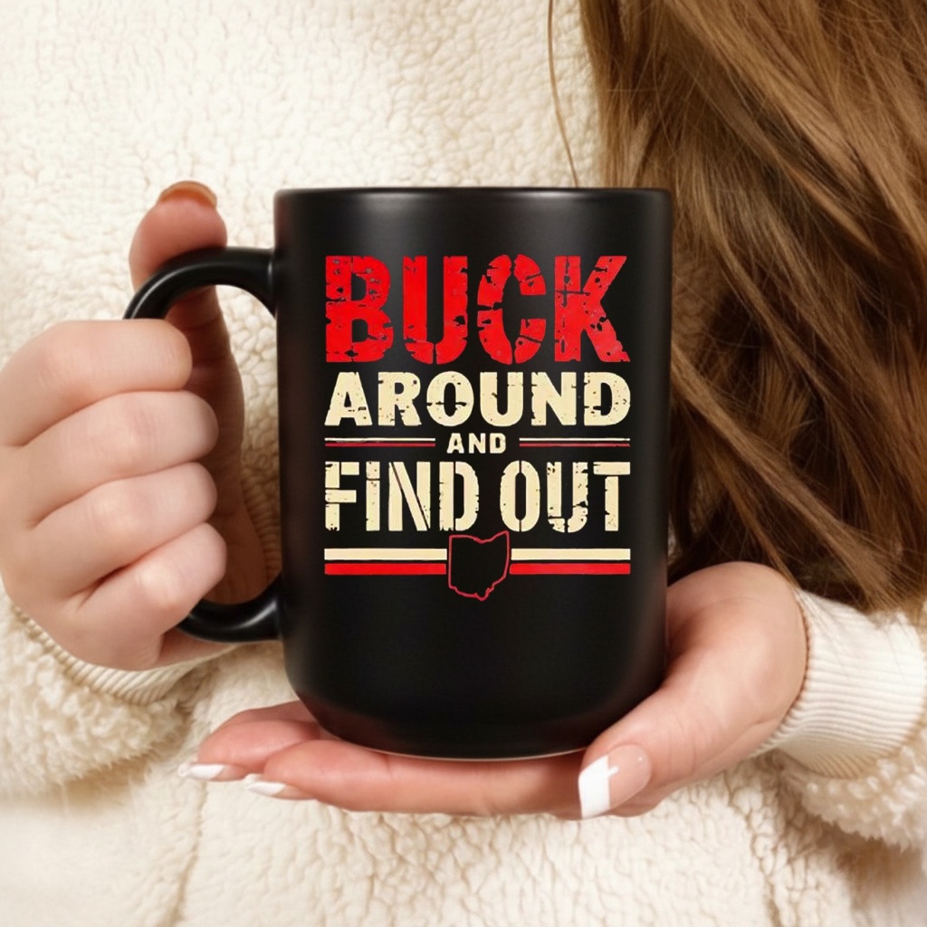 Buck Around And Find Out_Ceramic Mug Buck Around And Find Out_Ceramic Mug
