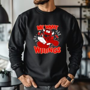 Buffalo Bills monster me want wings_Crewneck Sweatshirt
