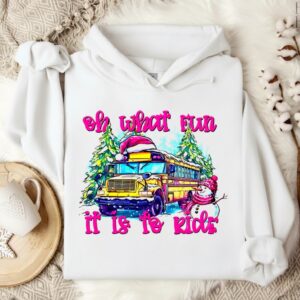 Bus school oh what fun it is to ride Christmas_Hoodie