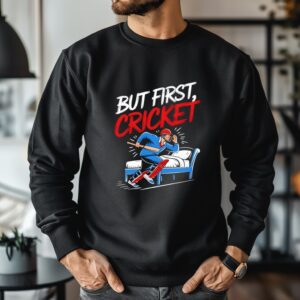 But first cricket Indian Premier League 2025 cricket_Crewneck Sweatshirt