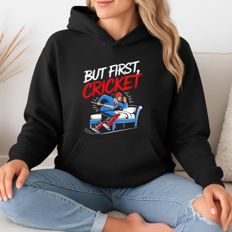 But first cricket Indian Premier League 2025 cricket_Hoodie