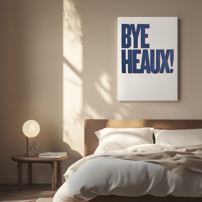 Bye Heaux Ole Miss Rebels football 2025_Canvas