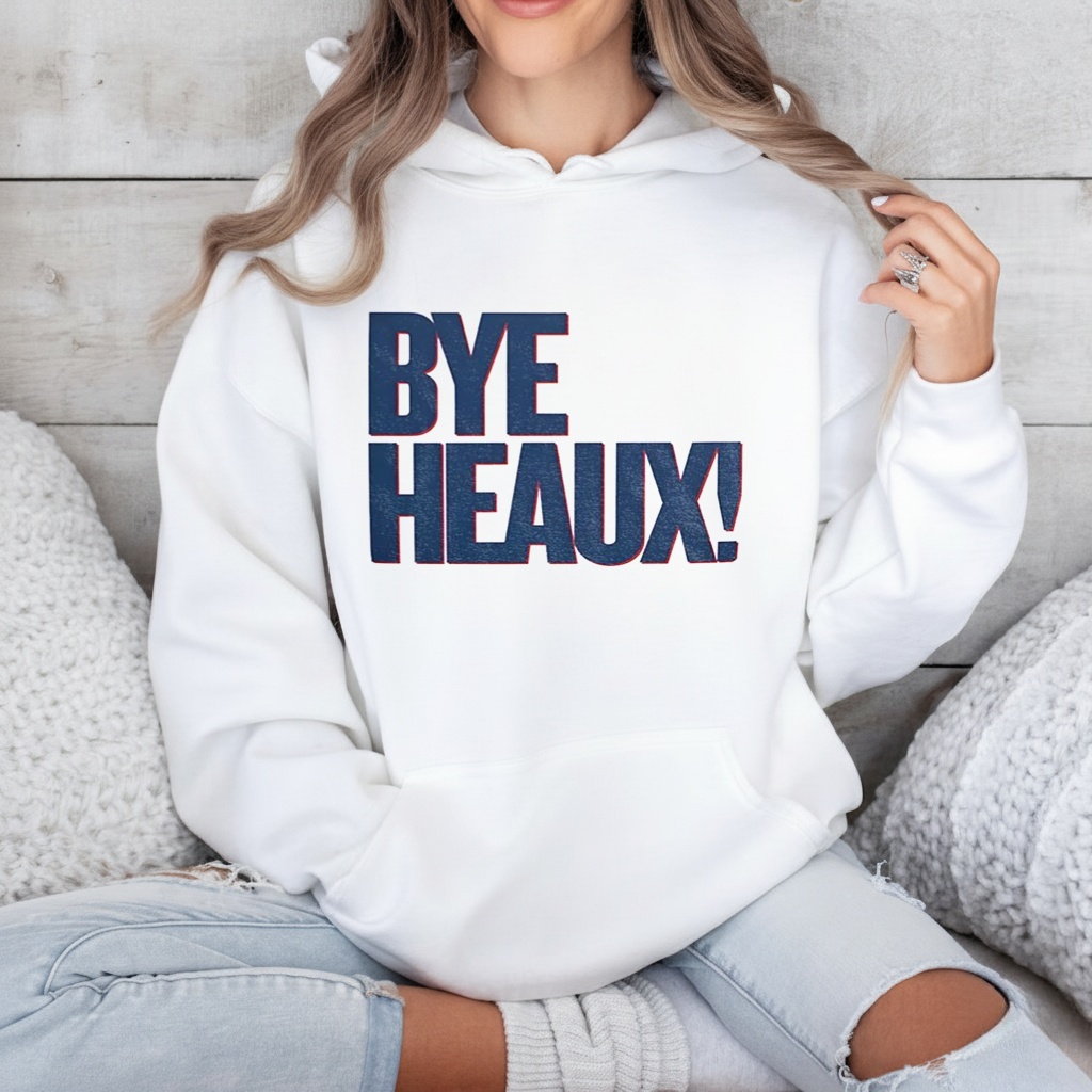Bye Heaux Ole Miss Rebels football 2025_Hoodie Bye Heaux Ole Miss Rebels football 2025_Hoodie