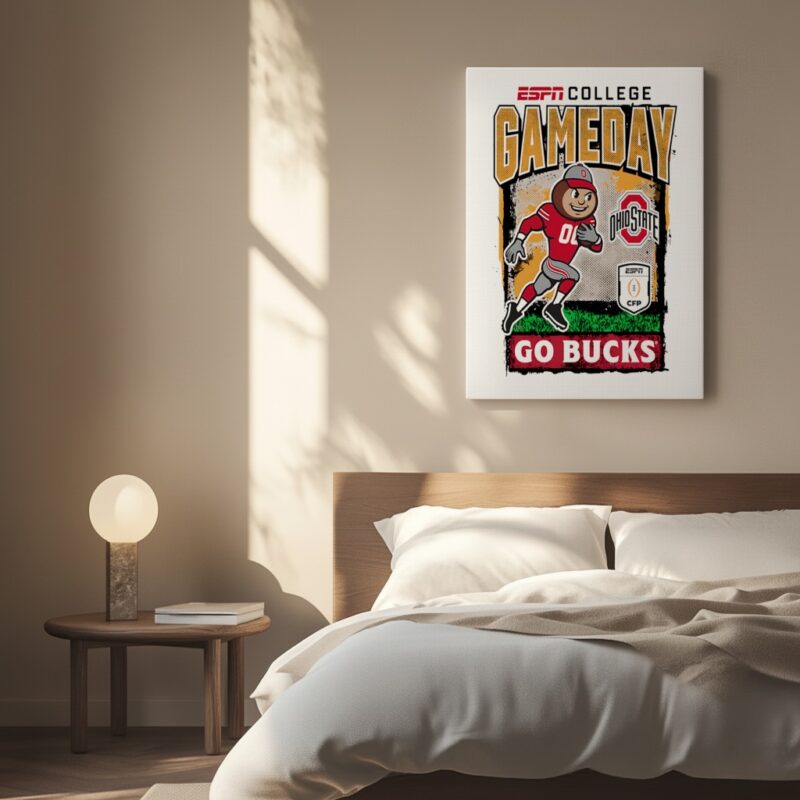 CFP 2025 2026 Gameday Ohio State Mascot_Canvas