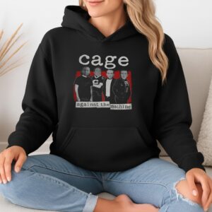 Cage Against Meme Nicolas the Machine Parody_Hoodie