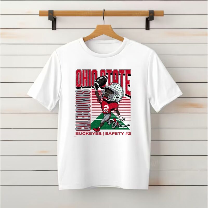 Caleb Downs Ohio State #2 Caricature_Classic T-Shirt