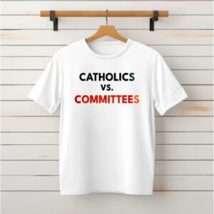 Catholics Vs Committees College Football Parody Notre Dame Fighting Irish_Classic T-Shirt