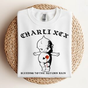 Charli Xcx Brat Tattoo Kewpie_Crewneck Sweatshirt