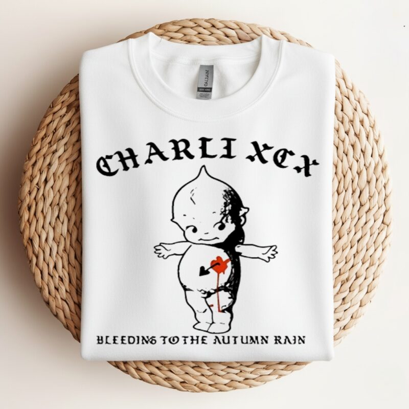 Charli Xcx Brat Tattoo Kewpie_Crewneck Sweatshirt