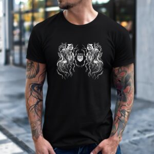 Chaz Cozy Winter Hazbin Hotel_T-Shirt