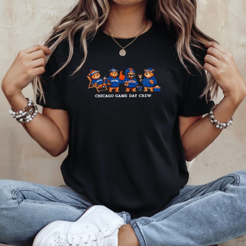 Chicago Bears Game Day Crew cute_Ladies T-Shirt