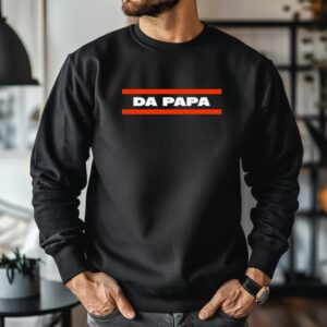Chicago Football Da Papa_Crewneck Sweatshirt