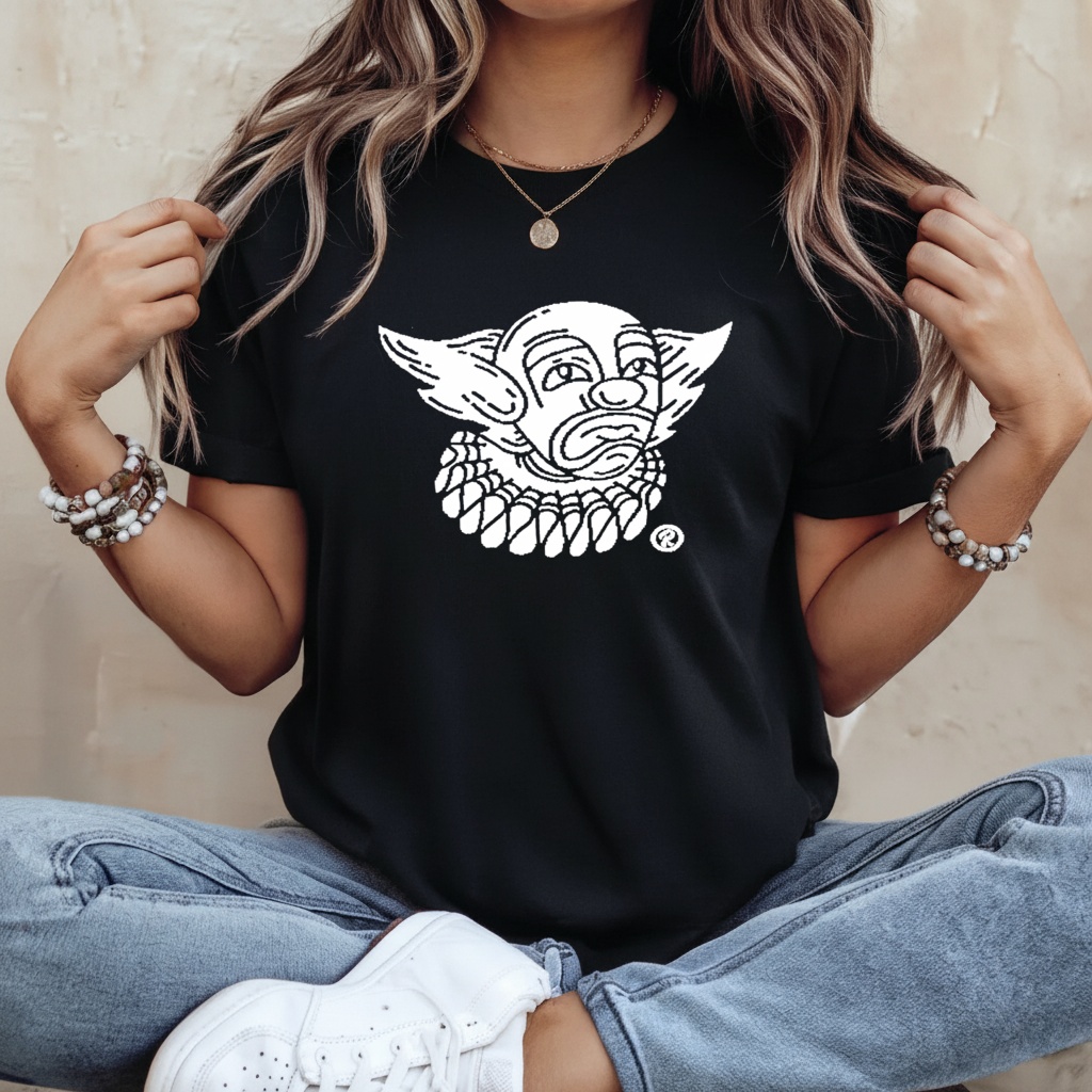 Chicago Style Clown face_Ladies T-Shirt Chicago Style Clown face_Ladies T-Shirt