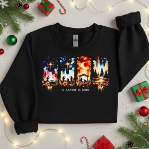 Christmas A Savior is Born_Crewneck Sweatshirt