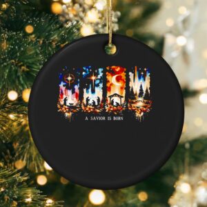 Christmas A Savior is Born_Ornaments