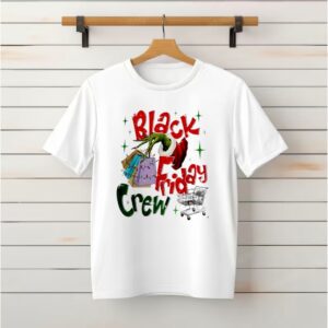 Christmas Black Shopping Family Funny Friday Shopping Crew_Classic T-Shirt